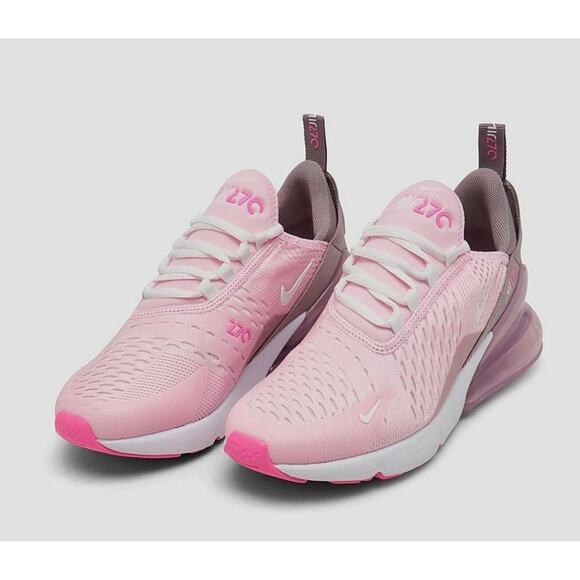 Size 6.5Y - Big Kid GS Nike Air Max 270 Pink Foam/ Grey IB4435-663 - Picture 4 of 6